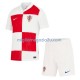 Maglia Croazia Bambino Casa Divisa Euro 2024 Manica Corta