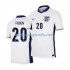 Maglia Inghilterra Phil Foden 20 Uomo Casa Divisa Euro 2024 Manica Corta