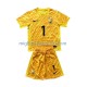 Maglia Francia Hugo Lloris 1 Portiere Bambino Casa Divisa Euro 2024 Manica Corta