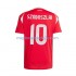 Maglia Ungheria Dominik Szoboszlai 10 Uomo Casa Divisa Euro 2024 Manica Corta
