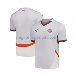 Maglia Islanda Uomo Trasferta Divisa 2024 Manica Corta