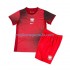 Maglia Polonia Bambino Trasferta Divisa Euro 2024 Manica Corta
