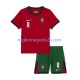 Maglia Portogallo Bruno Fernandes 8 Bambino Casa Divisa Euro 2024 Manica Corta