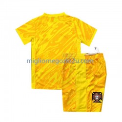 Maglia Portogallo Portiere Bambino Casa Divisa Euro 2024 Manica Corta