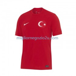 Maglia Turchia Uomo Trasferta Divisa Euro 2024 Manica Corta