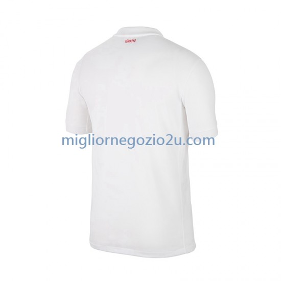 Maglia Turchia Uomo Casa Divisa Euro 2024 Manica Corta