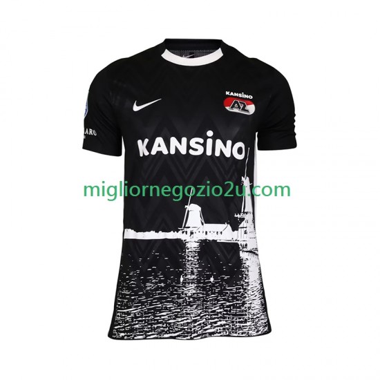 Maglia AZ Alkmaar Uomo Quarta Divisa 2024-2025 Manica Corta