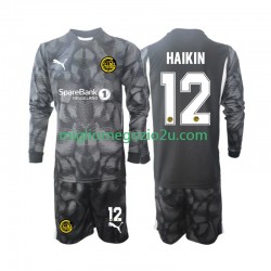 Maglia FK Bodø/Glimt Nikita Haikin 12 Portiere Bambino Casa Divisa 2025 Manica Lunga