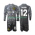 Maglia FK Bodø/Glimt Nikita Haikin 12 Portiere Bambino Casa Divisa 2025 Manica Lunga
