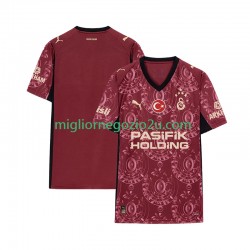 Maglia Galatasaray Uomo Terza Divisa 2025-2026 Manica Corta