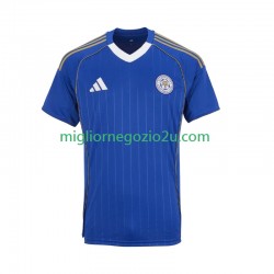 Maglia Leicester City Uomo Casa Divisa 2025-2026 Manica Corta