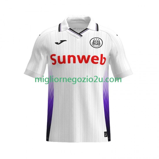 Maglia RSC Anderlecht Uomo Trasferta Divisa 2025-2026 Manica Corta