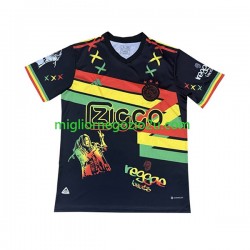 Maglia AFC Ajax Bob Marley Uomo Casa Divisa 2023-2024 Manica Corta