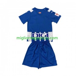 Maglia Deportivo Alaves Bambino Casa Divisa 2023-2024 Manica Corta