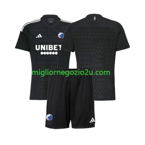 Maglia FC Copenhagen Portiere Bambino Trasferta Divisa 2023-2024 Manica Corta