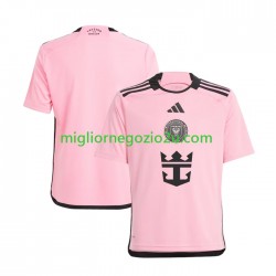 Maglia Inter Miami Uomo Casa Divisa 2024 Manica Corta