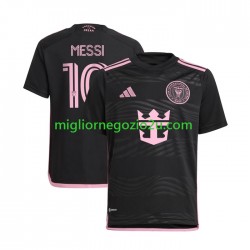 Maglia Inter Miami Lionel Messi 10 Uomo Trasferta Divisa 2024 Manica Corta