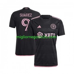 Maglia Inter Miami Suárez Luis 9 Uomo Trasferta Divisa 2023-2024 Manica Corta