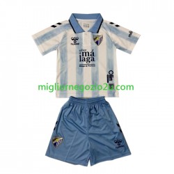 Maglia Málaga CF Bambino Casa Divisa 2023-2024 Manica Corta