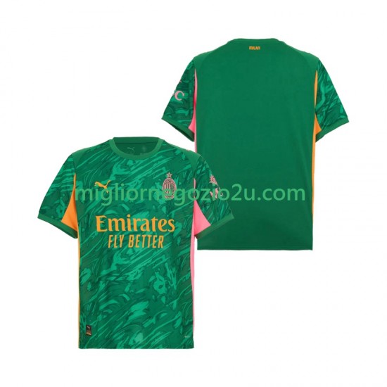 Maglia AC Milan Portiere Uomo Trasferta Divisa 2025-2026 Manica Corta