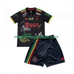Maglia AFC Ajax Special Bob Marley Bambino Casa Divisa 2025-2026 Manica Corta
