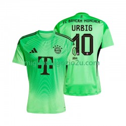 Maglia FC Bayern München Jonas Urbig 40 Portiere Uomo Casa Divisa 2025-2026 Manica Corta