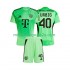 Maglia FC Bayern München Jonas Urbig 40 Portiere Bambino Casa Divisa 2025-2026 Manica Corta
