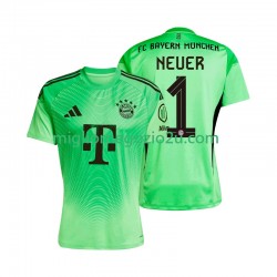Maglia FC Bayern München Manuel Neuer 1 Portiere Uomo Casa Divisa 2025-2026 Manica Corta