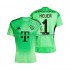Maglia FC Bayern München Manuel Neuer 1 Portiere Uomo Casa Divisa 2025-2026 Manica Corta
