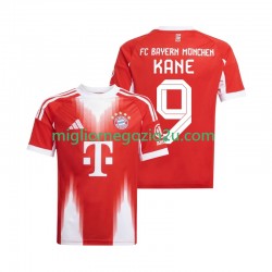 Maglia FC Bayern München Harry Kane 9 Uomo Casa Divisa 2025-2026 Manica Corta