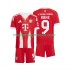 Maglia FC Bayern München Harry Kane 9 Bambino Casa Divisa 2025-2026 Manica Corta