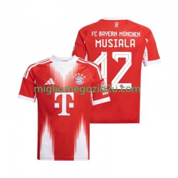 Maglia FC Bayern München Jamal Musiala 42 Uomo Casa Divisa 2025-2026 Manica Corta
