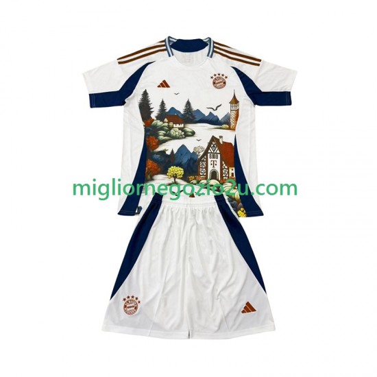 Maglia FC Bayern München Special Bambino Casa Divisa 2025-2026 Manica Corta