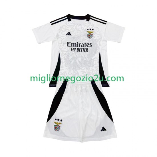 Maglia Benfica Special Bambino Casa Divisa 2025 Manica Corta