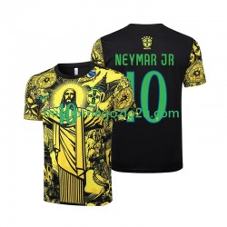 Maglia Brasile Neymar JR 10 Jesus Uomo Casa Divisa 2024 Manica Corta