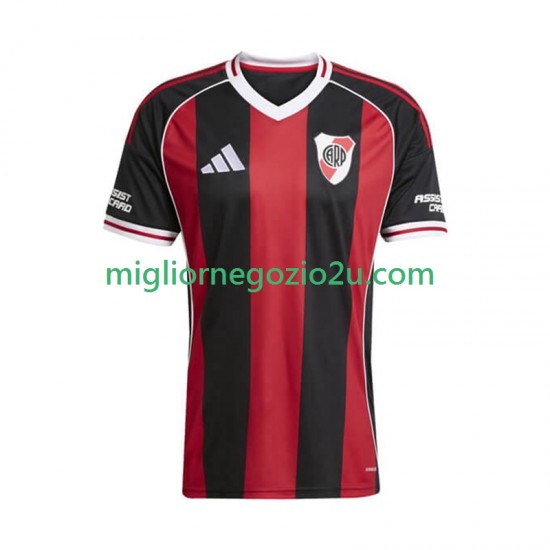 Maglia CA River Plate Uomo Trasferta Divisa 2025 Manica Corta