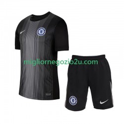 Maglia Chelsea Portiere Bambino Casa Divisa 2025-2026 Manica Corta