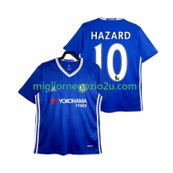Maglia Chelsea HAZARD 10 2016-2017 Retro Uomo Casa Divisa Manica Corta