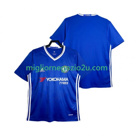 Maglia Chelsea 2016-2017 Retro Uomo Casa Divisa Manica Corta