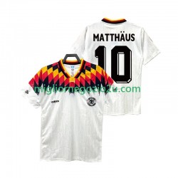 Maglia Germania MATTHAUS 10 Retro Uomo Casa Divisa 1994 Manica Corta