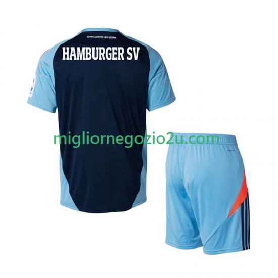 Maglia Hamburger SV Special Bambino Casa Divisa 2025-2026 Manica Corta