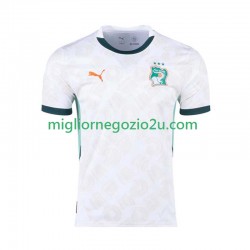 Maglia Costa d'Avorio Uomo Trasferta Divisa 2025 Manica Corta
