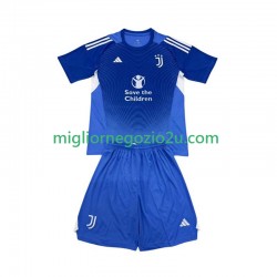 Maglia Juventus Portiere Bambino Casa Divisa 2025-2026 Manica Corta