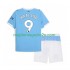 Maglia Manchester City Erling Haaland 9 Bambino Casa Divisa 2025-2026 Manica Corta