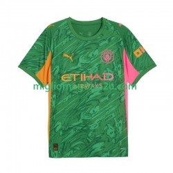 Maglia Manchester City Portiere Uomo Casa Divisa 2025-2026 Manica Corta