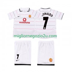Maglia Manchester United Cristiano Ronaldo 7 2003 2005 Retro Bambino Casa Divisa Manica Corta