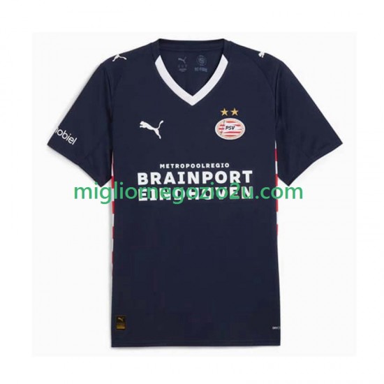 Maglia PSV Eindhoven Uomo Trasferta Divisa 2025-2026 Manica Corta