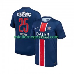 Maglia Paris Saint-Germain Champion Uomo Casa Divisa 2024-2025 Manica Corta