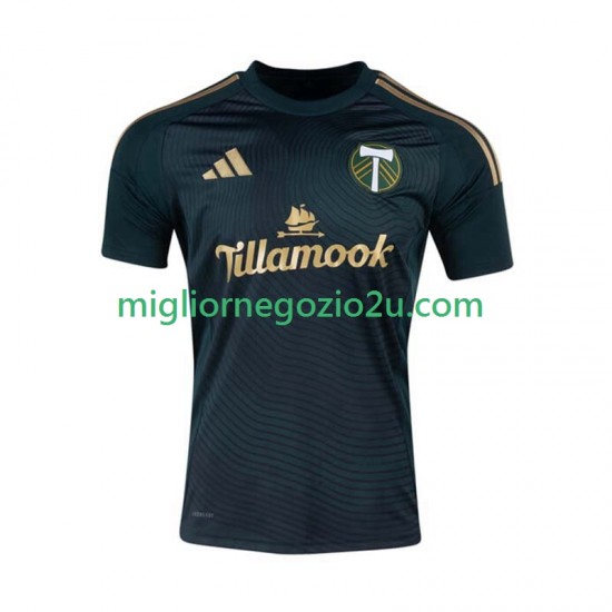 Maglia Portland Timbers Uomo Casa Divisa 2025-2026 Manica Corta