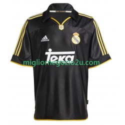 Maglia Real Madrid -2000 Retro Uomo Trasferta Divisa 1999 Manica Corta